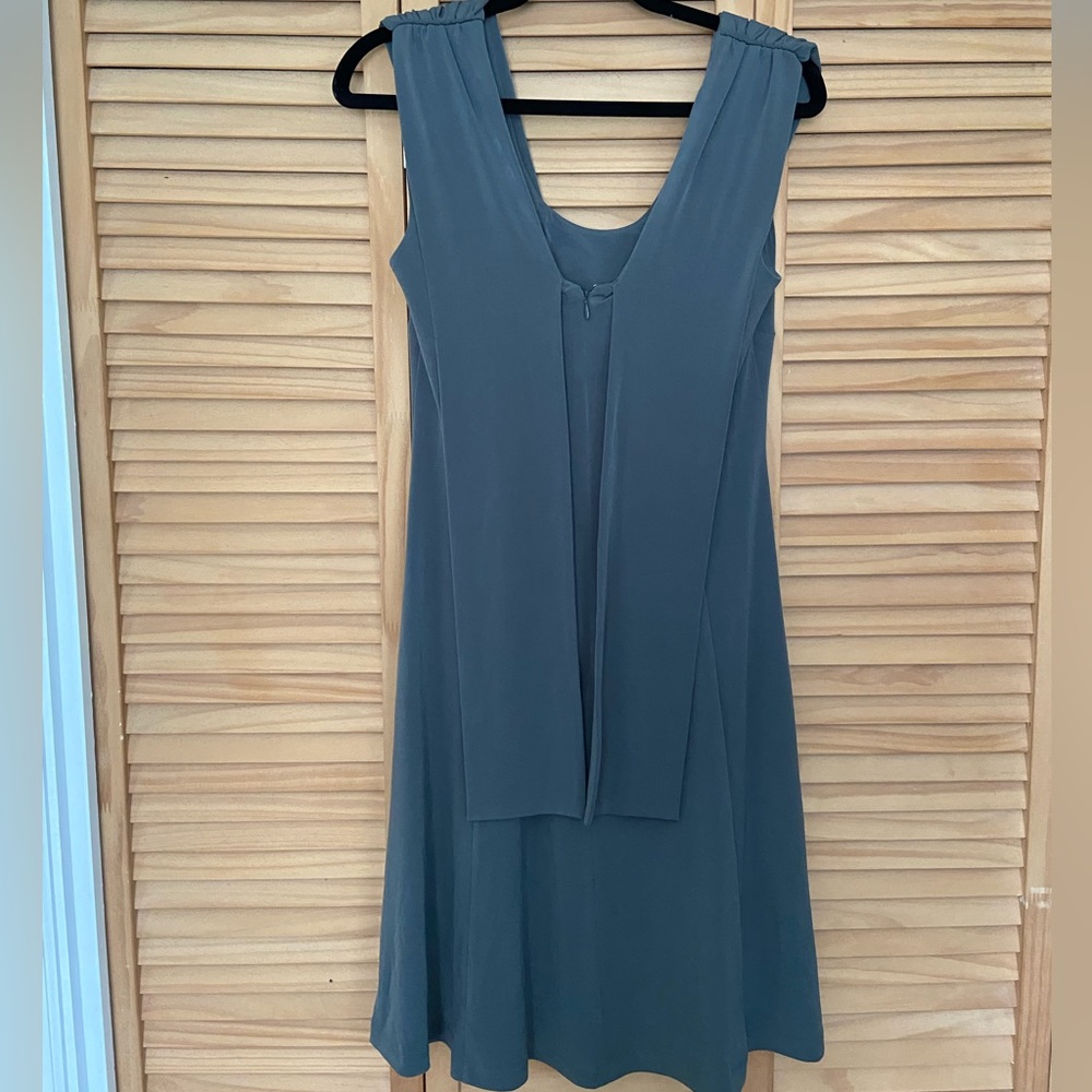 Sage Tea Dress - Picture 4 of 5